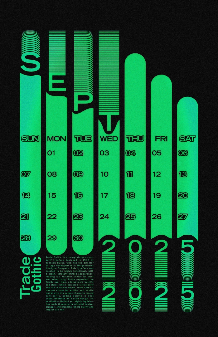 A September calendar page.