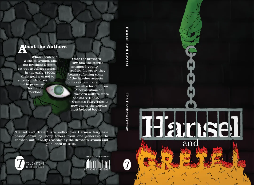 The book cover spread.